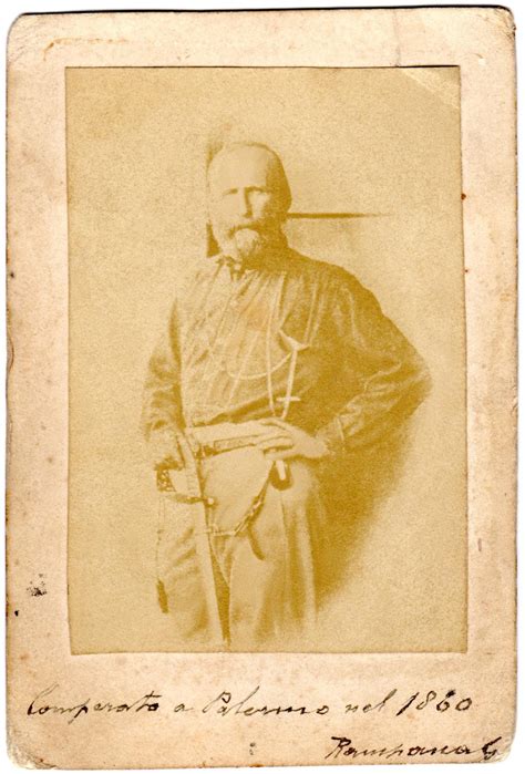 Garibaldi 1859 1882 Fotografia Storica Militare