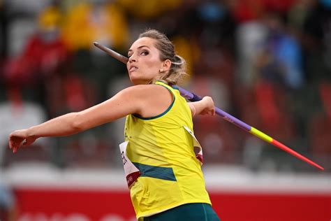 Australias Kelsey Lee Barber Wins Womens Javelin