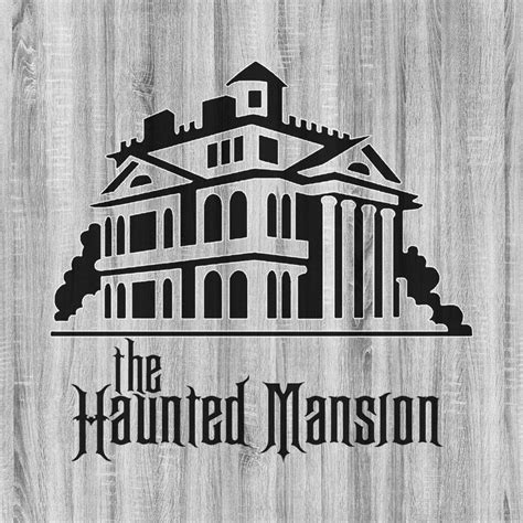 The Haunted Mansion Svg Bundle Disney Parks Svg Bundle Etsy