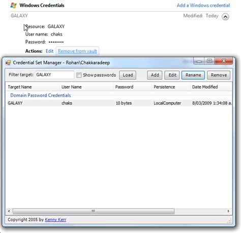 Windows 7 Exploring Credential Manager And Windows Vault Neowin