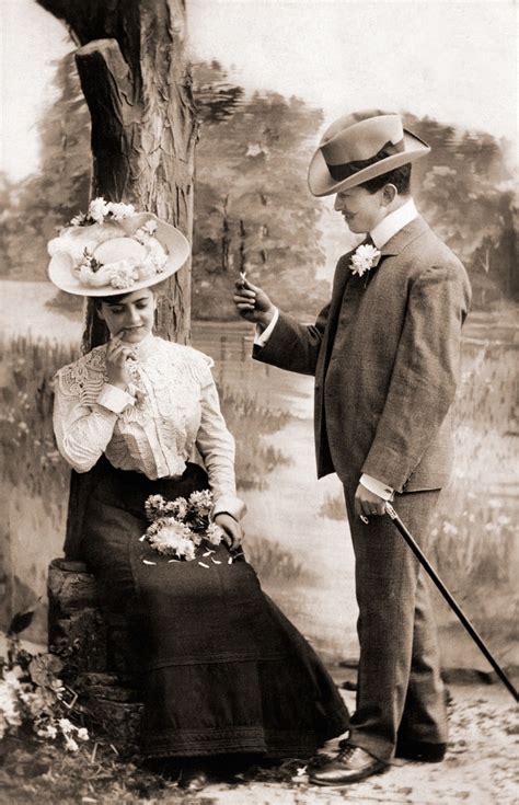 Mens Fashion In The 1890s Victorian Couple Vintage Portraits
