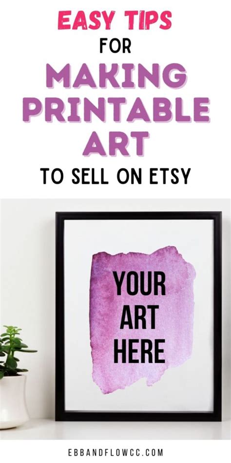 How To Make Art Prints For Etsy Ebb And Flow Creative Co