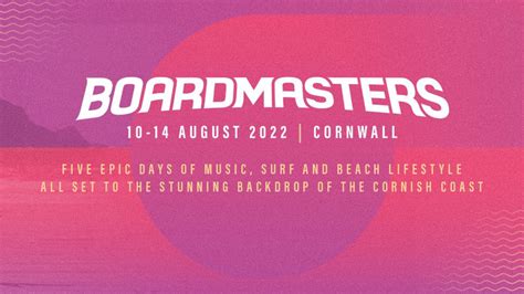 Boardmasters Festival 2022 Dates Headliners Line Up And Tickets