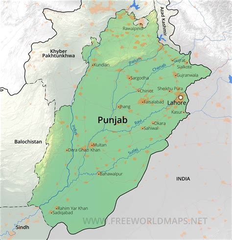 Punjab Maps