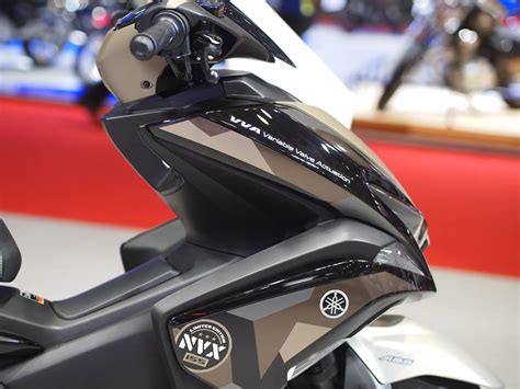 Yamaha nvx 155 limited edition. Yamaha NVX 155 Camo Vietnam launch front apron