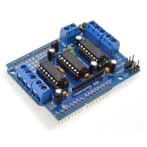 Motor Shield L293d Driver Ponte H Instituto Digital