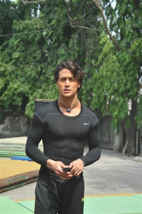Tiger Shroff On The Sets To Perform Live Action Parkour Stunts To