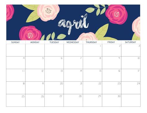 Free to download and print. Free 2021 Cute Calendar