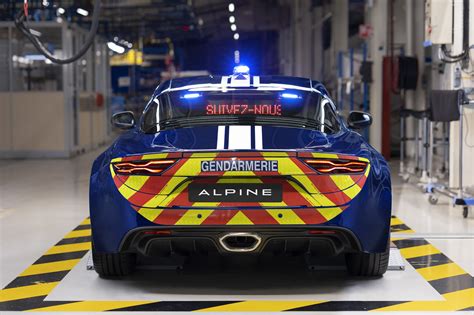 Alpine A110 Join Frances Gendarmerie Fleet Of Patrol Cars Autoblog
