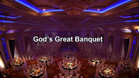Gods Great Banquet Pastor Matt Poole Youtube