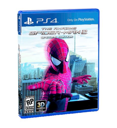 The Amazing Spider Man 2 Playstation 4 Box Art Cover By Jase Walker