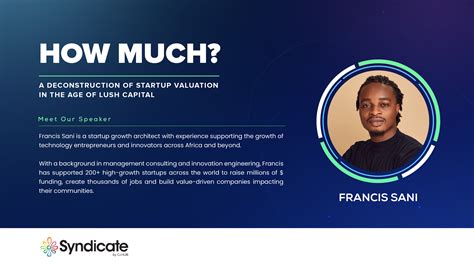 Co Creation Hub On Twitter Meet Our Expert Speakers Join Francis