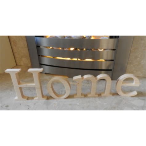 Home Wooden Letters