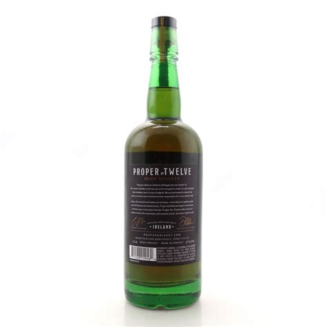 Proper Twelve Irish Whiskey 75cl First Release Us Import Whisky