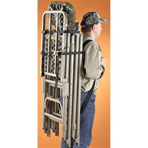 North Starr 14 Folding Ladder Tree Stand 144073 Ladder Tree Stands