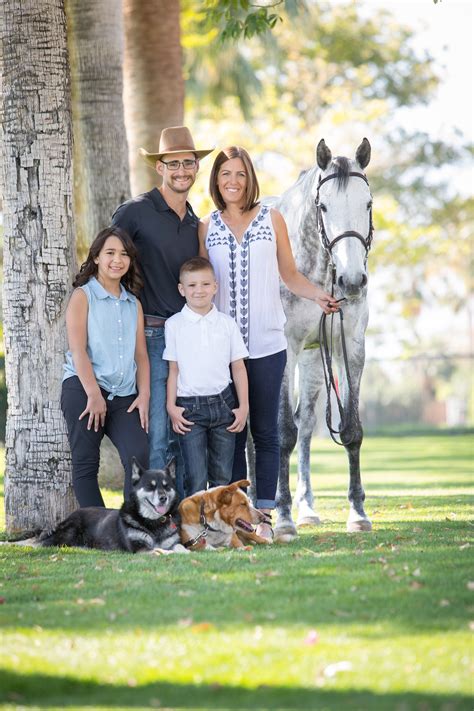 Family Portraits With Their Dogs and Horse - Empire Polo Club Coachella — Award Winning ...