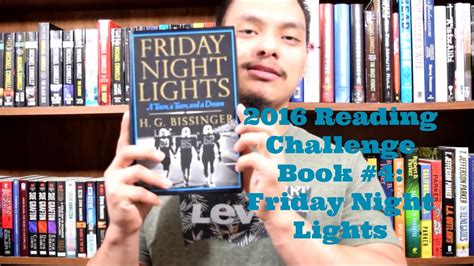 2016 Reading Challenge Book 4 Friday Night Lights Youtube