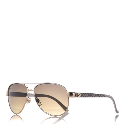 gucci aviator sunglasses 4239 s white 334327