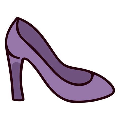 Princess Shoe Colorful Icon Stroke Transparent Png And Svg Vector File
