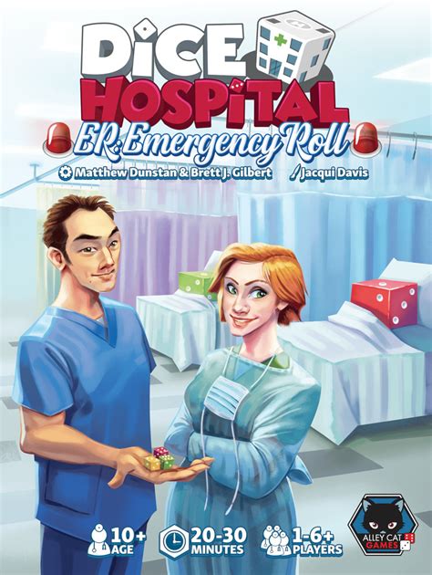 Dice Hospital Er Emergency Roll Juego De Mesa Ludonauta Es