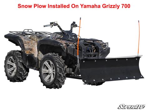 Superatv Yamaha Grizzly 660700 Plow Pro Heavy Duty Snow Plow