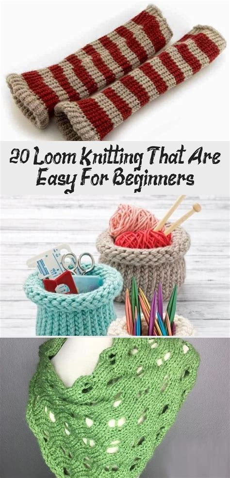 20 Loom Knitting That Are Easy For Beginners Ideal Me Loom Knitting