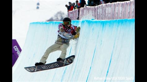 Shaun White Crashed Into The Wall In Halfpipe Snowboarding Sochi