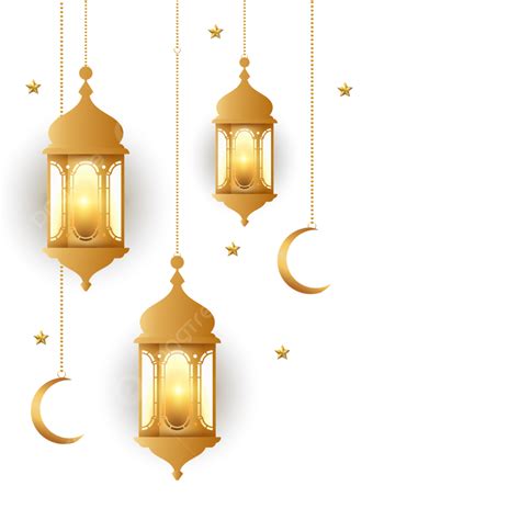 Islamic Ramadan Kareem Vector Design Images Ramadan Kareem Decoration With Golden Islamic Lamp