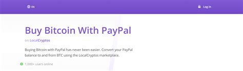 People from all walks of life place ads on localcryptos to buy and sell crypto. Buy Bitcoin With Paypal no Verification (ID): 6 Best Methods
