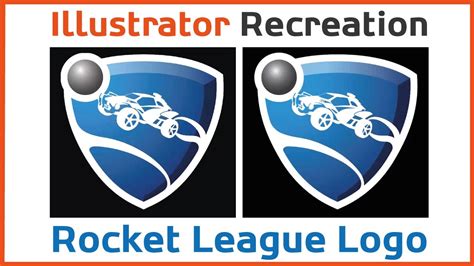 Illustrator Recreation Rocket League Logo Youtube