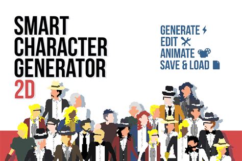 Smart Character Generator 2d Sprite Management Unity Asset Store
