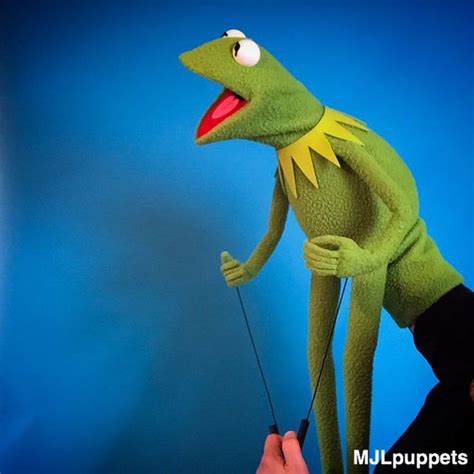 Pin On Kermit The Frog Muppet Replica Puppets
