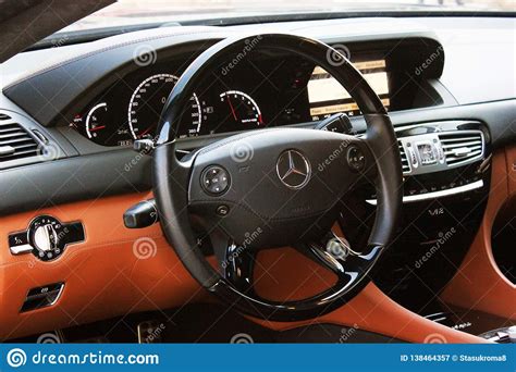 April Kiev Ukraine Mercedes Benz Cl Amg V Bi Turbo Editorial Photography