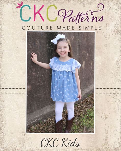 Ckc Patterns Trixies Free Pdf Pattern Create Kids Couture Girls