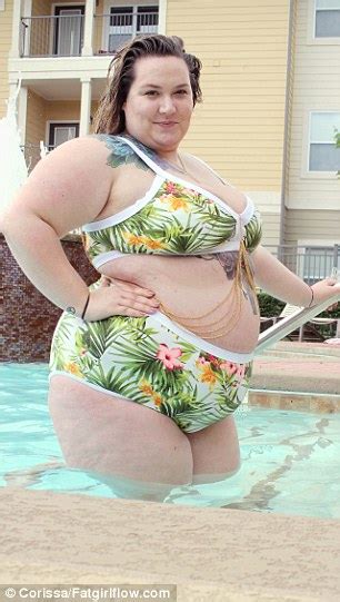 Plus Size Women Share Bikini Clad Pictures And Videos As Part Of A Campaign Daily Mail Online