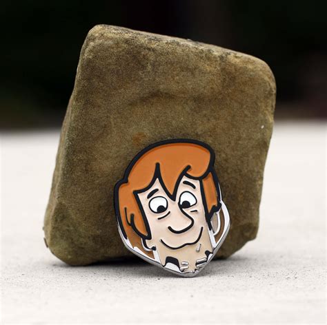 Shaggy Rogers Scooby Doo Hat Pin Coin Guitar Pick