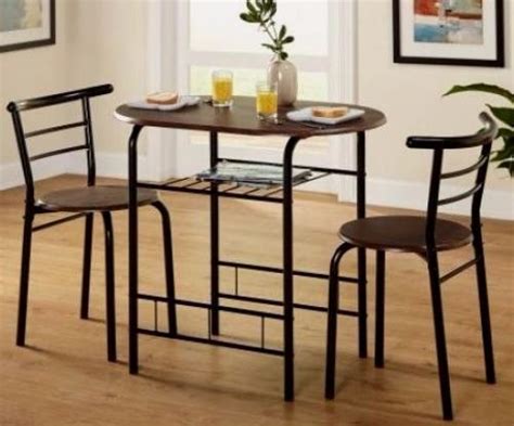Pick up is required for this dining table set. Kitchen Bistro Set Space Saver Dinning Table Chairs Small ...