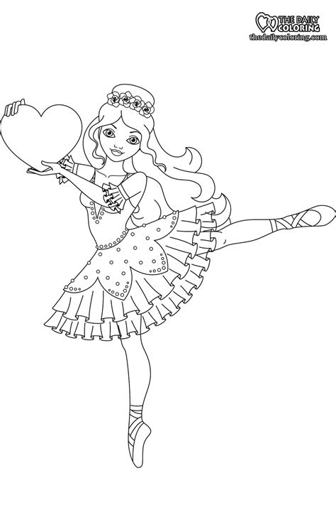 Free Coloring Pages Ballerina