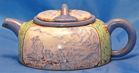 Vb9045x Chinese Yixing Teapot Vintage Chinese Glazed Teapo Flickr