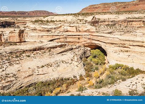Deep Canyon Ravine And Cave In The Utah Desert Stock Photo Image Of