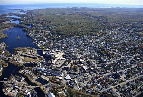 Biddeford And Saco Maine Photograph By Dave Cleaveland