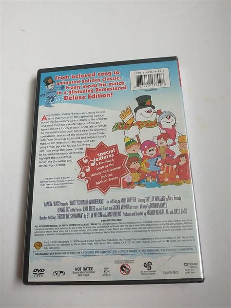 Frostys Winter Wonderland Deluxe Edition 883929137428 Ebay