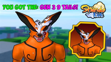 The Gen 3 Korama Tails Looks Incredible In Shindo Life Roblox Youtube