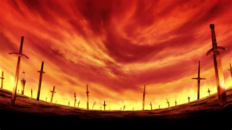 Download Sky Sword Anime Fate Stay Night Unlimited Blade Works HD Wallpaper