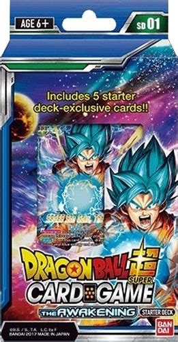 ¡compra con seguridad en ebay! Dragon Ball Super: Awakening Starter Deck | Potomac ...