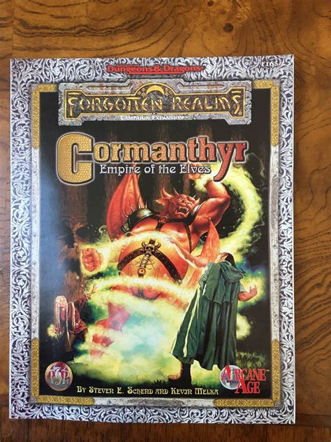 Rpg Auctions Dungeons And Dragons Forgotten Realms Cormanthyr Empire