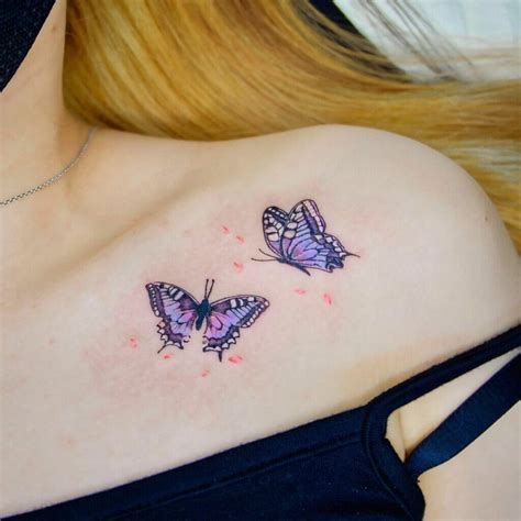 101 Best Purple Butterfly Tattoo Ideas You Have To See To Believe