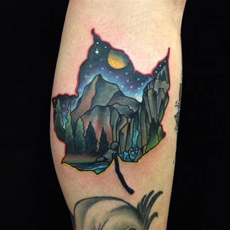 25 Breathtaking Mountain Tattoos That Flat Out Rock - TattooBlend