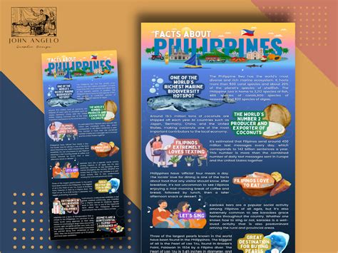 facts about philippines infographic by callicrates design on dribbble