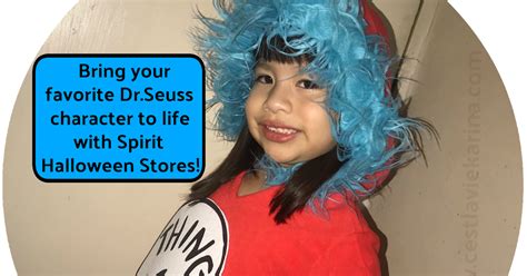 Bring Your Favorite Drseuss Character To Life With Spirit Halloween